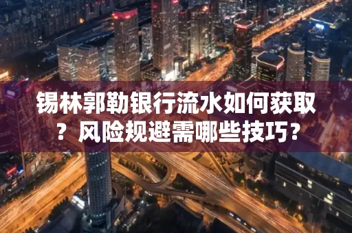 锡林郭勒银行流水如何获取?风险规避需哪些技巧?