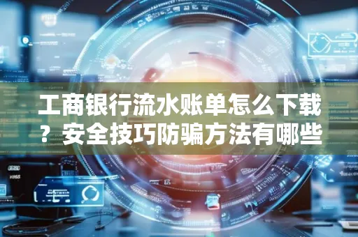工商银行流水账单怎么下载？安全技巧防骗方法有哪些？