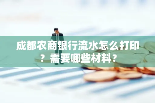 成都农商银行流水怎么打印?需要哪些材料?