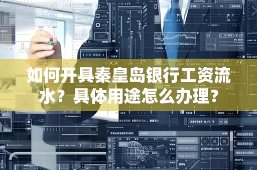 如何开具秦皇岛银行工资流水?具体用途怎么办理?