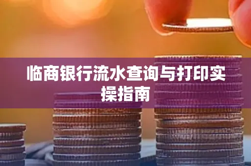 临商银行流水查询与打印实操指南