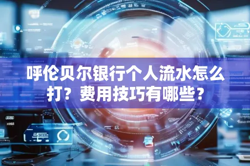 呼伦贝尔银行个人流水怎么打?费用技巧有哪些?