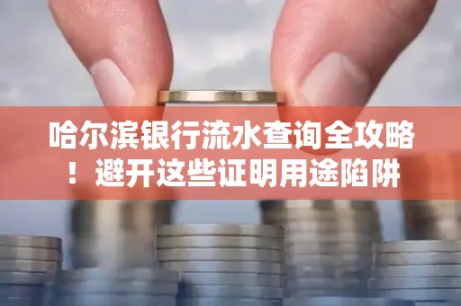 哈尔滨银行流水查询全攻略！避开这些证明用途陷阱