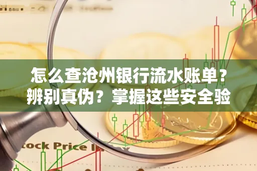 怎么查沧州银行流水账单?辨别真伪?掌握这些安全验证方法