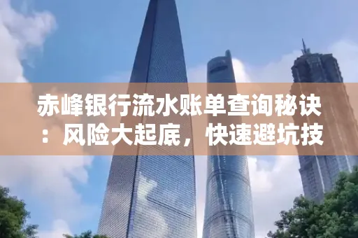 赤峰银行流水账单查询秘诀：风险大起底，快速避坑技巧大公开！