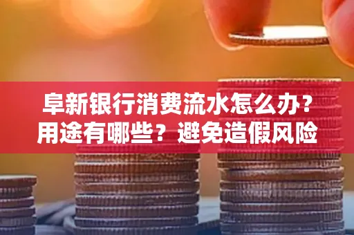 阜新银行消费流水怎么办？用途有哪些？避免造假风险方法