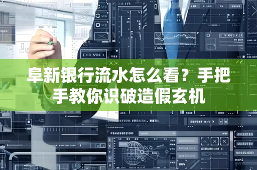 阜新银行流水怎么看?手把手教你识破造假玄机