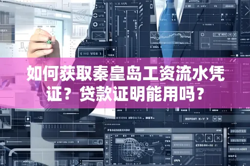 如何获取秦皇岛工资流水凭证?贷款证明能用吗?